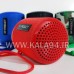 اسپیکر شارژی بلوتوثی XP-SP274B / بنددار کنفی / 4 دکمه / ورودی Micro و USB / رنگبندی / وضوح و قدرت صدای بالا 